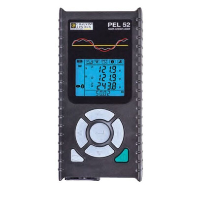 Chauvin Arnoux Current Energy Monitor & Logger, Bluetooth, USB, Wi-Fi - RS Calibration