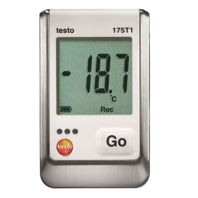 Testo 175-T1 Kit Temperature Data Logger, Mini USB
