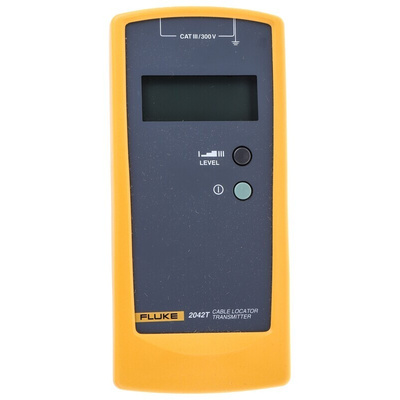Fluke 2042T Cable Tracer Transmitter, Cable Detection Depth 2.5m CAT III 300 V, Maximum Safe Working Voltage 400V