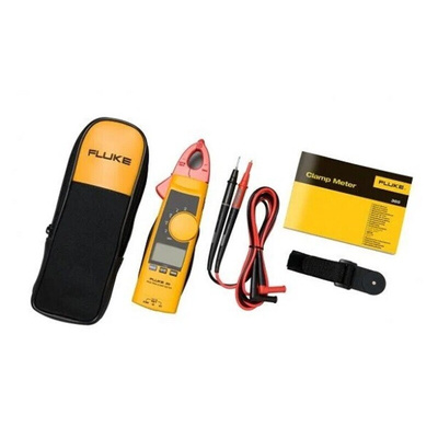 Fluke 365 Clamp Meter, 200A dc, Max Current 200A ac CAT III 600V