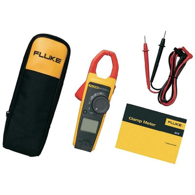 Fluke 373 Clamp Meter, Max Current 600A ac CAT III 600V