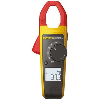 Fluke 373 Clamp Meter, Max Current 600A ac CAT III 600V With UKAS Calibration