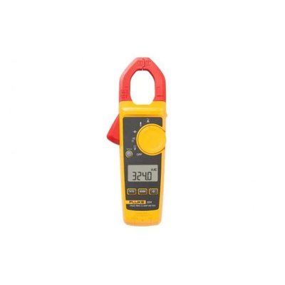 Fluke 324 Clamp Meter, Max Current 400A ac CAT III 600V