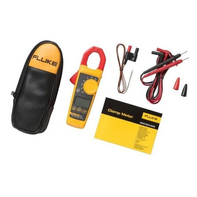 Fluke 325 Clamp Meter, 400A dc, Max Current 400A ac CAT III 600V With UKAS Calibration