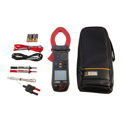 Chauvin Arnoux F404 Clamp Meter, 1500A dc, Max Current 1000A ac CAT III 1500V