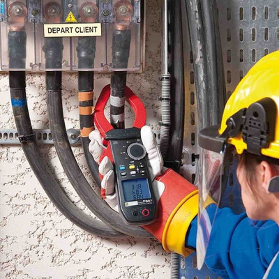 Chauvin Arnoux F607 Clamp Meter Bluetooth, 3000A dc, Max Current 2000A ac CAT III 1000V