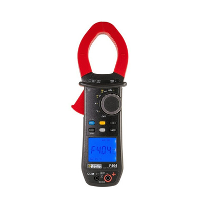 Chauvin Arnoux F403 Clamp Meter, 1500A dc, Max Current 1500A ac CAT IV 600 V With RS Calibration