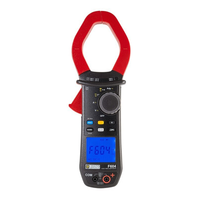 Chauvin Arnoux F603 Clamp Meter, 3000A dc, Max Current 3000A ac CAT III 1000 V, CAT IV 1000 V With UKAS Calibration