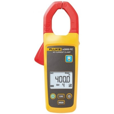 Fluke HT98U Clamp Meter Wi-Fi, Max Current 400A ac CAT III 600V With UKAS Calibration