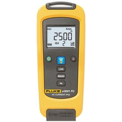 Fluke A3001 FC Clamp Meter Wi-Fi, Max Current 2500A ac CAT III 1000V