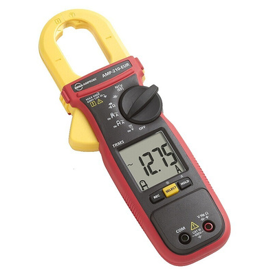 Beha-Amprobe AMP 210 Clamp Meter, Max Current 600A ac CAT III 600V With RS Calibration