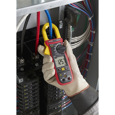 Beha-Amprobe AMP 320 Clamp Meter, 600A dc, Max Current 600A ac CAT III 600V With RS Calibration