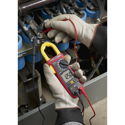 Beha-Amprobe AMP 320 Clamp Meter, 600A dc, Max Current 600A ac CAT III 600V With RS Calibration