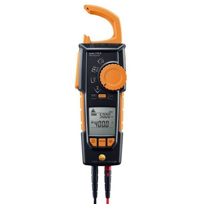 Testo 770-2 Clamp Meter, 400A dc, Max Current 400A ac CAT III 1000V