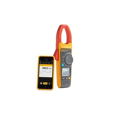 Fluke 374 FC Clamp Meter Bluetooth, 600A dc, Max Current 600A ac CAT III 1000V