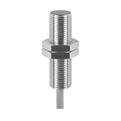 Baumer Inductive Barrel-Style Proximity Sensor, M12 x 1, 6 mm Detection, PNP Output, 6 → 36 V dc, IP67