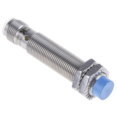 Sick Inductive Barrel-Style Proximity Sensor, M12 x 1, 8 mm Detection, PNP Output, 10 → 30 V dc, IP68, IP69K