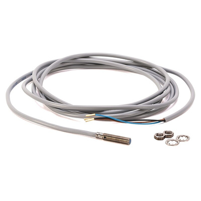 Allen Bradley Inductive Barrel-Style Proximity Sensor, M5 x 0.5, 1.5 mm Detection, PNP Output, 10 → 30 V dc, IP67