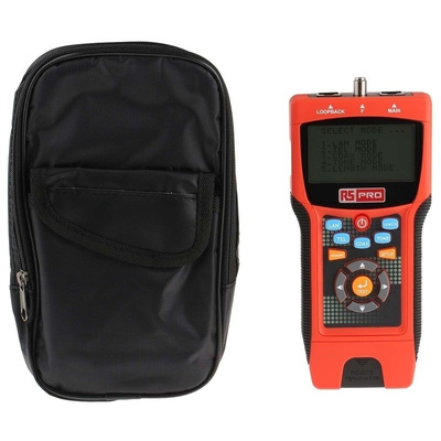 RS PRO Cable Tester Cat 5e, Cat 6, Cat 6a, Coaxial, LAN, STP, UTP