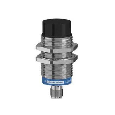 Telemecanique Sensors Inductive Barrel-Style Proximity Sensor, M30 x 1.5, 30 mm Detection, NPN Output, 12 → 48 V