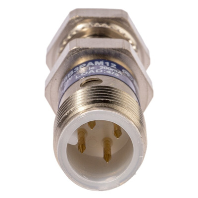 Telemecanique Sensors Inductive Barrel-Style Proximity Sensor, M8 x 1, 2.5 mm Detection, PNP Output, 12 → 24 V