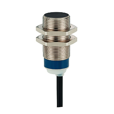 Telemecanique Sensors Inductive Barrel-Style Proximity Sensor, M18 x 1, 8 mm Detection, PNP Output, 12 → 24 V