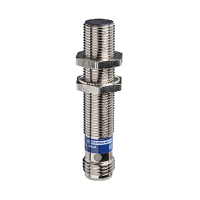 Telemecanique Sensors Inductive Barrel-Style Proximity Sensor, M12 x 1, 4 mm Detection, 12 → 24 V dc, IP67, IP69K