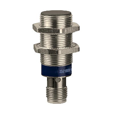 Telemecanique Sensors Inductive Barrel-Style Proximity Sensor, M18 x 1, 8 mm Detection, 12 → 48 V dc, IP67, IP69K