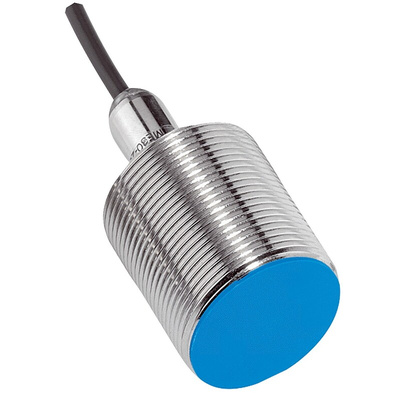 Sick Inductive Barrel-Style Proximity Sensor, M30 x 1.5, 20 mm Detection, PNP Output, 10 → 30 V dc, IP67