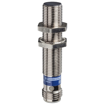 Telemecanique Sensors Inductive Barrel-Style Proximity Sensor, M12 x 1, 4 mm Detection, PNP Output, 10 → 36 V