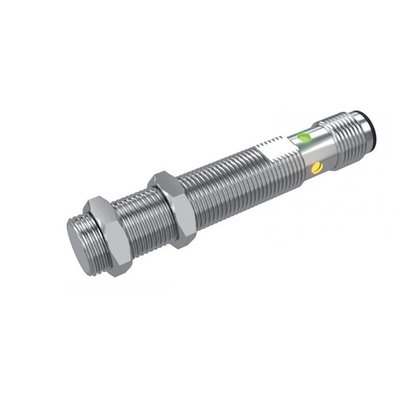 Carlo Gavazzi Inductive Barrel-Style Proximity Sensor, M18 x 1, 14 mm Detection, PNP & NPN IO-LINK Output, 10 →