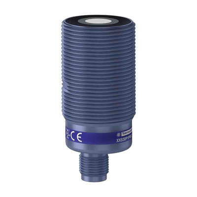 Telemecanique Sensors Ultrasonic Barrel-Style Proximity Sensor, M30 x 1.5, 105 → 1000 mm Detection, PNP Output,