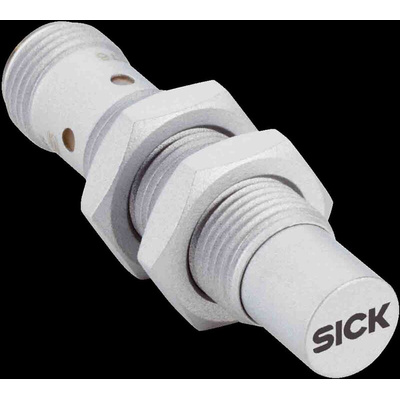 Sick Inductive Barrel-Style Proximity Sensor, M12 x 1, 10 mm Detection, PNP Output, 10 → 30 V, IP68