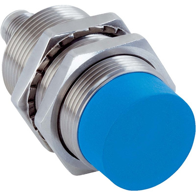 Sick Inductive Barrel-Style Proximity Sensor, M30 x 1.5, 20 mm Detection, PNP Normally Open Output, 10 → 30 V,