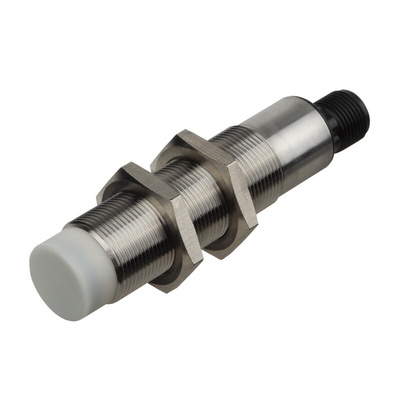 Carlo Gavazzi Capacitive Barrel-Style Proximity Sensor, M18 x 1, 8 mm Detection, PNP & NPN IO-LINK Output, 10 →