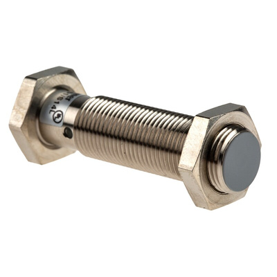 Baumer Inductive Barrel-Style Proximity Sensor, M12 x 1, 4 mm Detection, NPN Output, 10 → 30 V dc, IP67