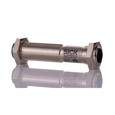 Sick UM12 Series Ultrasonic Barrel-Style Proximity Sensor, M12 x 1, 20 → 150 mm Detection, 4 → 20 mA