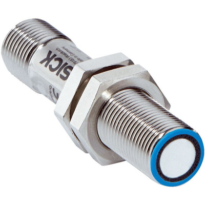 Sick UM12 Series Ultrasonic Barrel-Style Proximity Sensor, M12 x 1, 20 → 150 mm Detection, 0 → 10 V