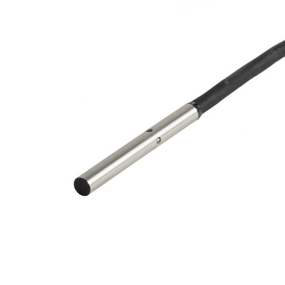 Omron Barrel-Style Inductive Proximity Sensor, 1.2 mm Detection, PNP Output, 10 → 30 V, IP67