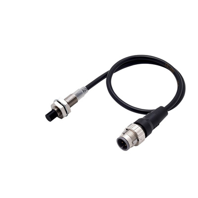 Omron Barrel-Style Inductive Proximity Sensor, M8 x 1, 8 mm Detection, PNP Output, 10 → 30 V dc, IP67