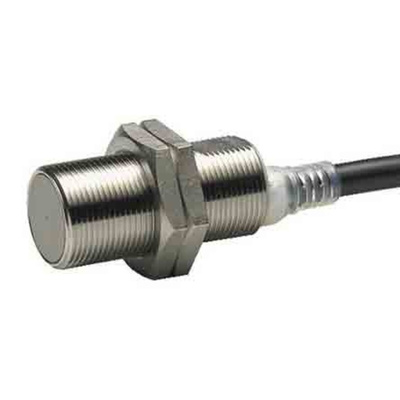 Omron Barrel-Style Proximity Sensor, M30 x 1.5, 12 mm Detection, PNP Normally Open Output, 12 → 24 V dc, IP67,