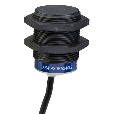 Telemecanique Sensors Inductive Barrel-Style Proximity Sensor, M30 x 1.5, 15 mm Detection, PNP Output, 12 → 24