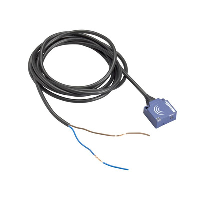 Telemecanique Sensors Inductive Block-Style Proximity Sensor, 15 mm Detection, PNP Output, 12 → 24 V, IP68