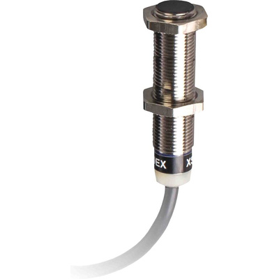 Telemecanique Sensors Inductive Barrel-Style Proximity Sensor, 4 mm Detection, 48 V dc, IP68