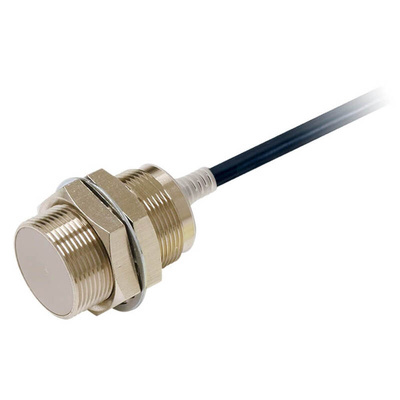 Omron Inductive Barrel-Style Inductive Proximity Sensor, M30 x 1.5, 15 mm Detection, PNP Output