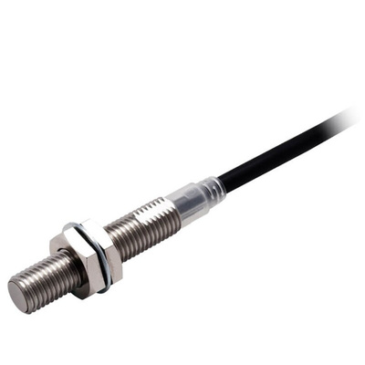 Omron Inductive Barrel-Style Inductive Proximity Sensor, M8 x 1, 2 mm Detection, PNP Output