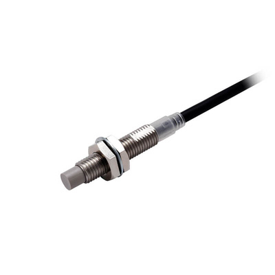 Omron Inductive Barrel-Style Inductive Proximity Sensor, M8 x 1, 4 mm Detection, PNP Output