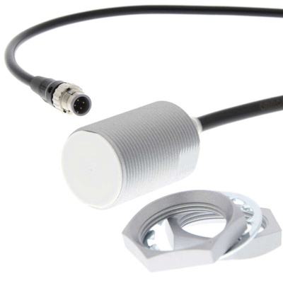 Omron Inductive Barrel-Style Proximity Sensor, M30 x 1.5, 9 mm Detection, NPN, PNP Output