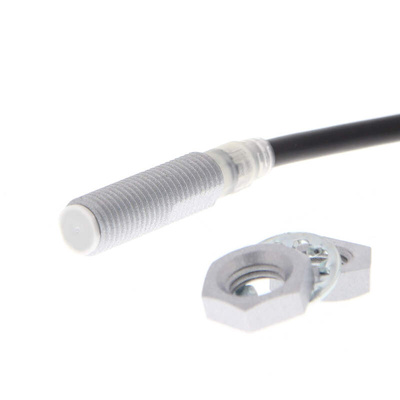 Omron Inductive Barrel-Style Proximity Sensor, M8 x 1, 9 mm Detection, NPN, PNP Output
