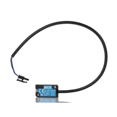 Sick IQB Series Inductive Rectangular-Style Inductive Proximity Sensor, M30 x 1.5, 2.43 mm Detection, PNP Output, 10